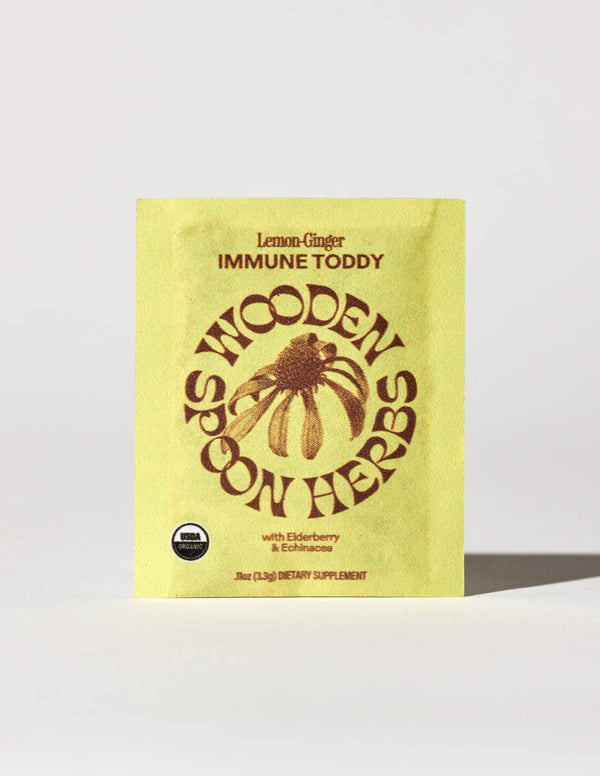 Wooden Spoon Lemon-Ginger Immune Toddy Sachets- 10 pack