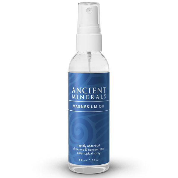 Ancient Minerals Magnesium Oil Spray | Sleep & Recovery Support 4oz