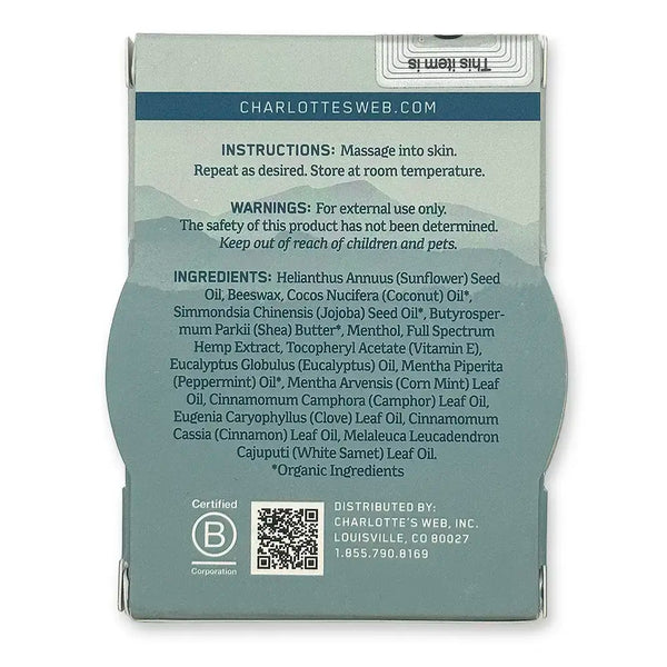 Instructions: Massage into skin. Repeat as desired. Store at room temperature. Warnings: For external use only. The safety of this product has not been determined. Keep out of reach of children and pets.