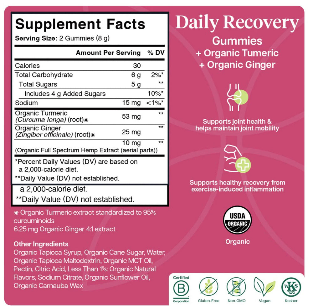 Charlottes Web Daily Recovery CBD Gummies