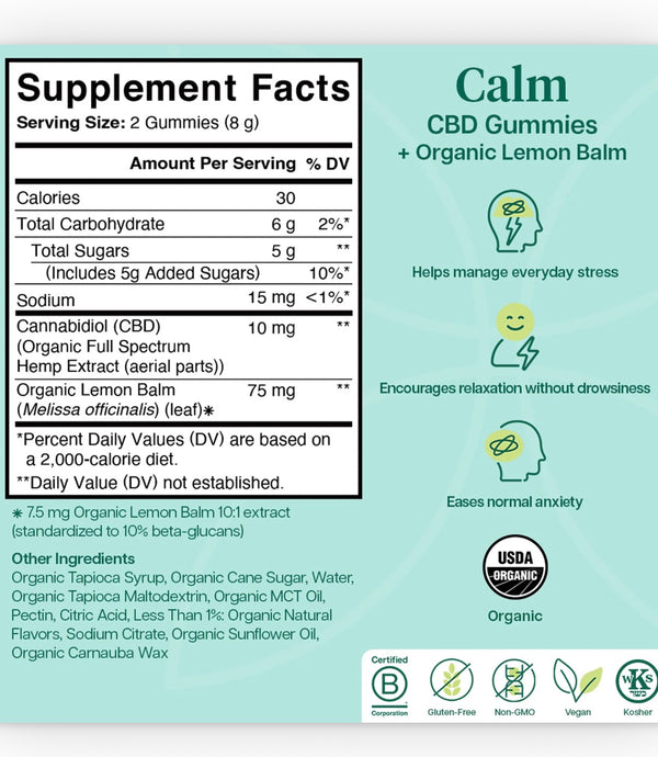 Charlottes Web Calm CBD Gummies
