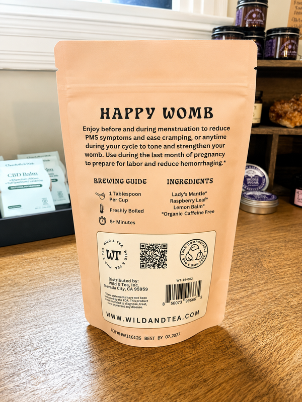 Wild & Tea - Happy Womb Loose Leaf Herbal Tea