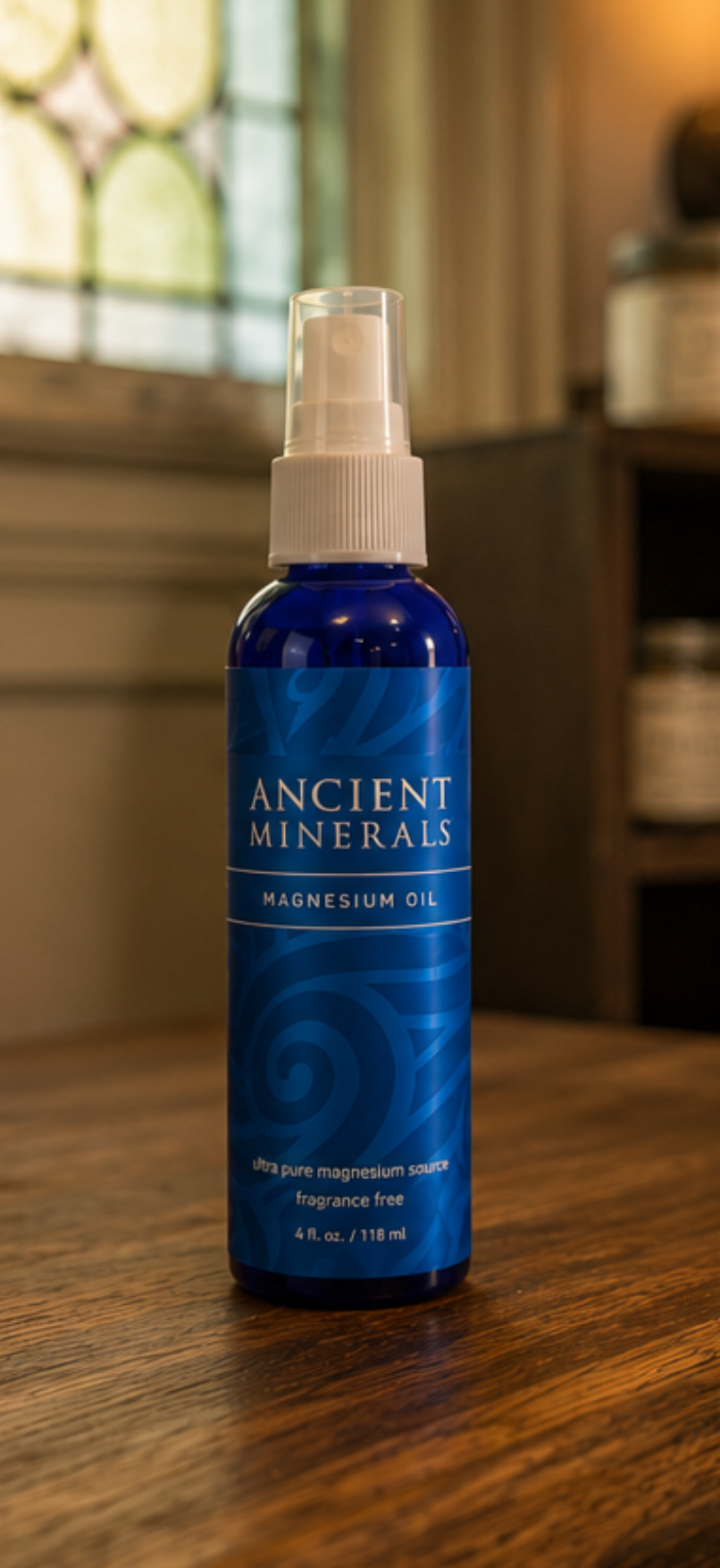 Ancient Minerals Magnesium Oil Spray | Sleep & Recovery Support 4oz