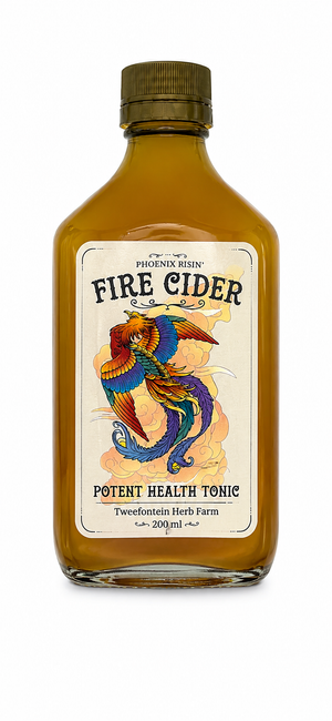 Tweefontein Herb Farm - Phoenix Risin' Fire Cider Potent Health Tonic