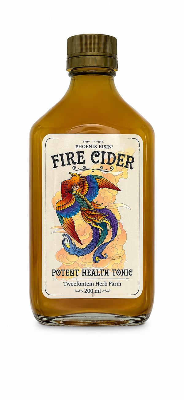 Tweefontein Herb Farm - Phoenix Risin' Fire Cider Potent Health Tonic