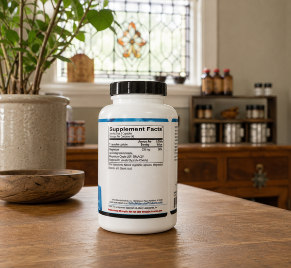 Reacted Magnesium — Ortho Molecular Products 180ct.