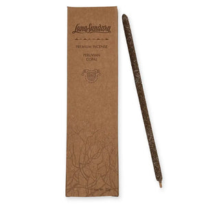 Luna Sundara brown rectangular package and brown stick. Net Wt. 25g.