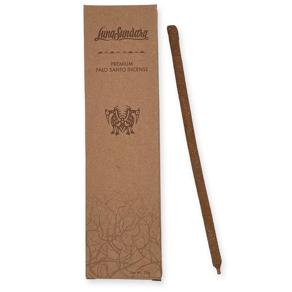 Luna Sundara brown rectangular package and brown stick. Net Wt. 25g.