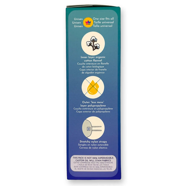 Queen of Thrones Castor Oil Pack for Pelvis & Hips