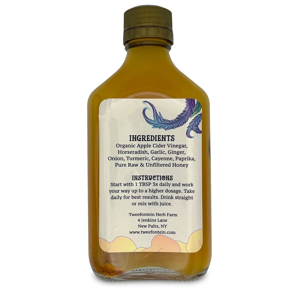 Tweefontein Herb Farm - Phoenix Risin' Fire Cider Potent Health Tonic