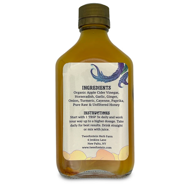 Tweefontein Herb Farm - Phoenix Risin' Fire Cider Potent Health Tonic