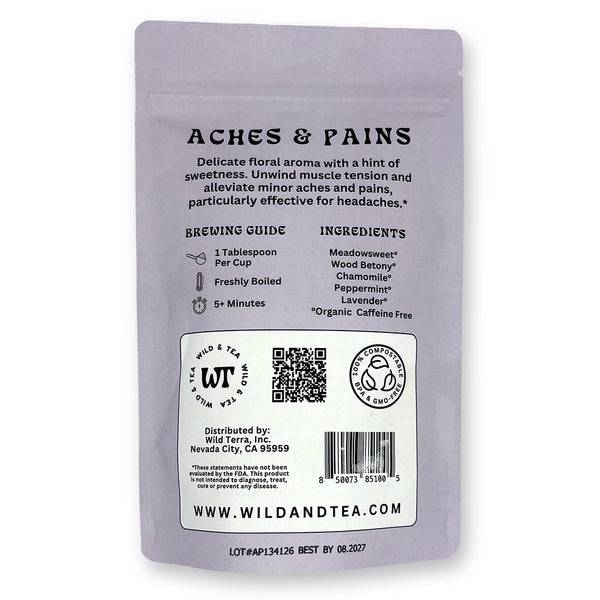 Wild & Tea - Aches & Pains Loose Leaf Herbal Tea