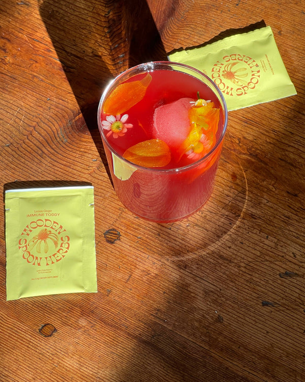 Wooden Spoon Lemon-Ginger Immune Toddy Sachets- 10 pack