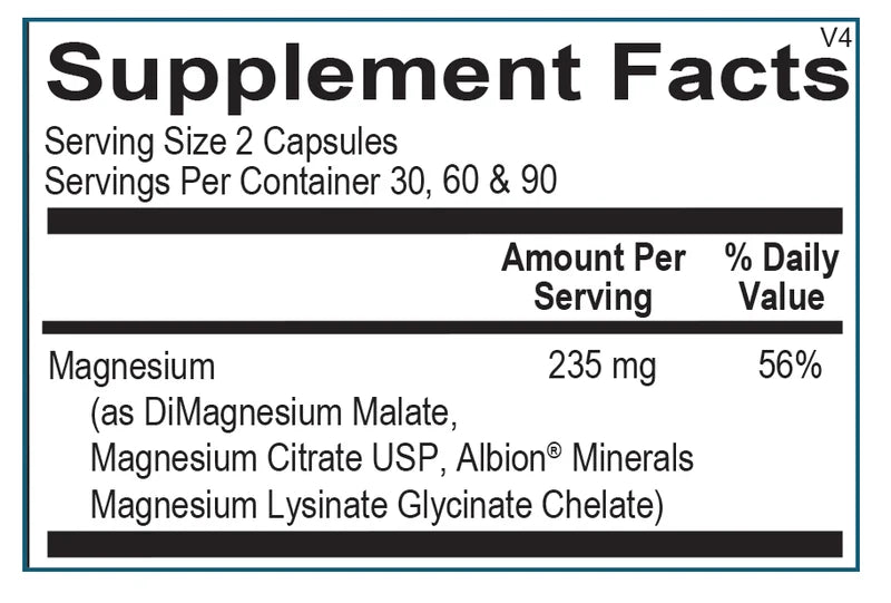 Reacted Magnesium 180ct